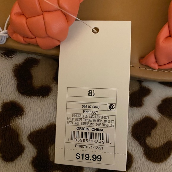 Women's Lucy Braided Slide Sandals - A New Day -Size 8.5 - Picture 6 of 6